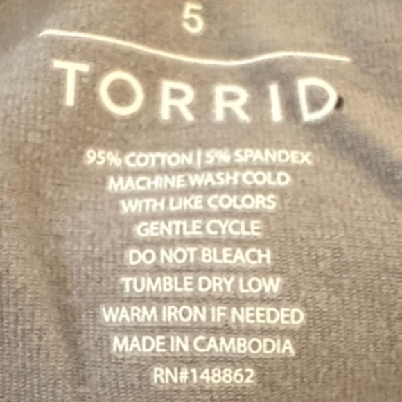 Torrid Full-Length Pocket Legging — Purple/Grey Plaid - Picture 5 of 5